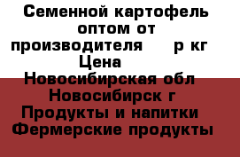 Семенной картофель оптом от производителя 7,5 р/кг. › Цена ­ 7 - Новосибирская обл., Новосибирск г. Продукты и напитки » Фермерские продукты   